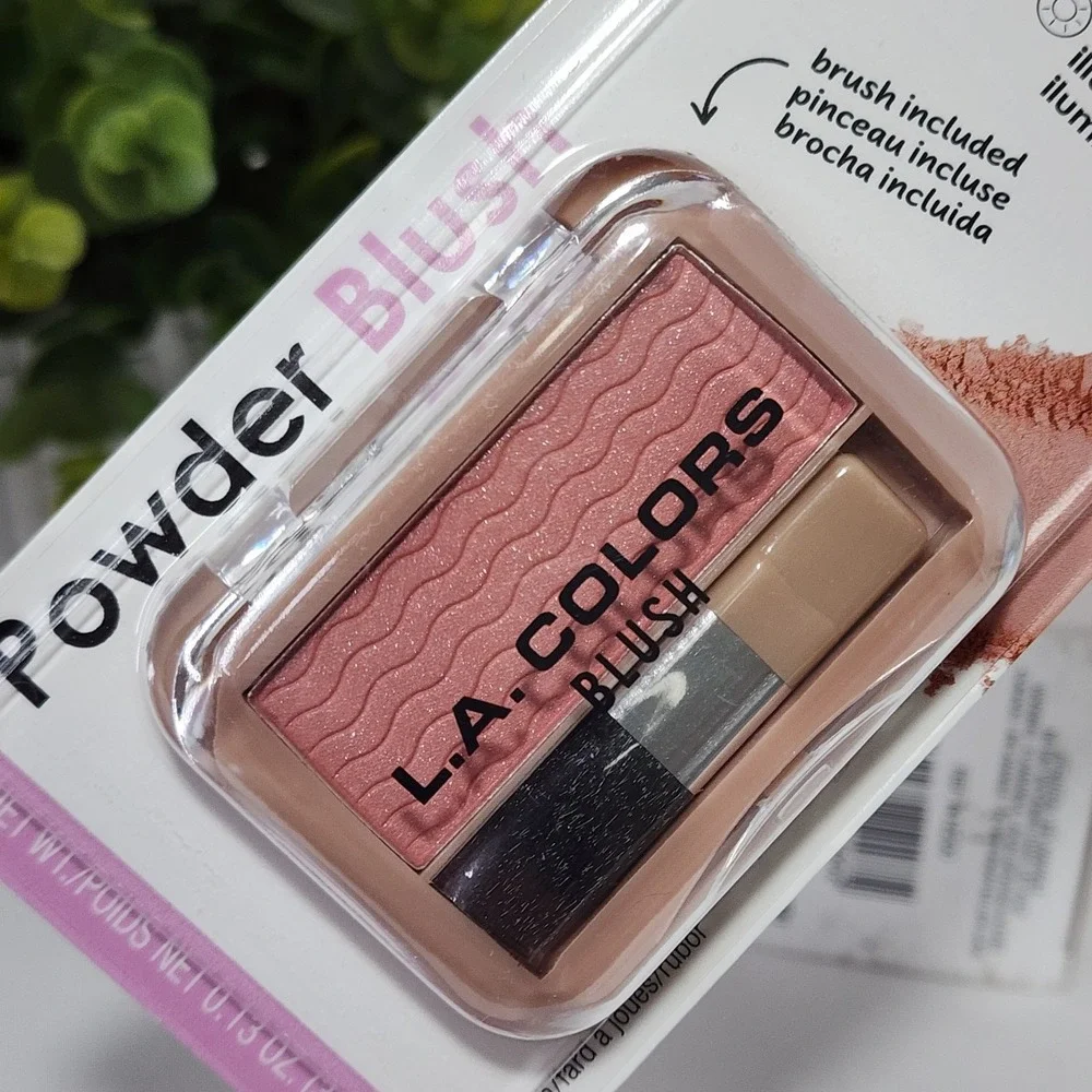 L.A. COLORS Powder Blush - Toast C62237 ~ 0.13 oz ~ Lot of 2 ~ New